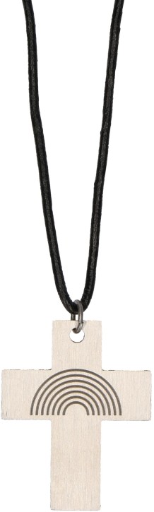 Anhängerkreuz 'Regenbogen'